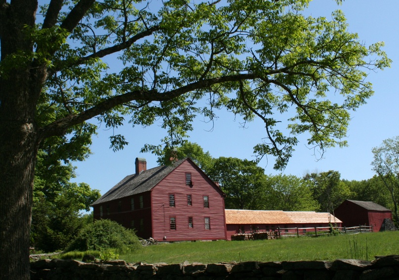 The Nathan Hale Homestead in Coventry, Connecticut is a big part of  the town's 300th celebrations in 2012. Photo by Chris Brunson, used by permission.